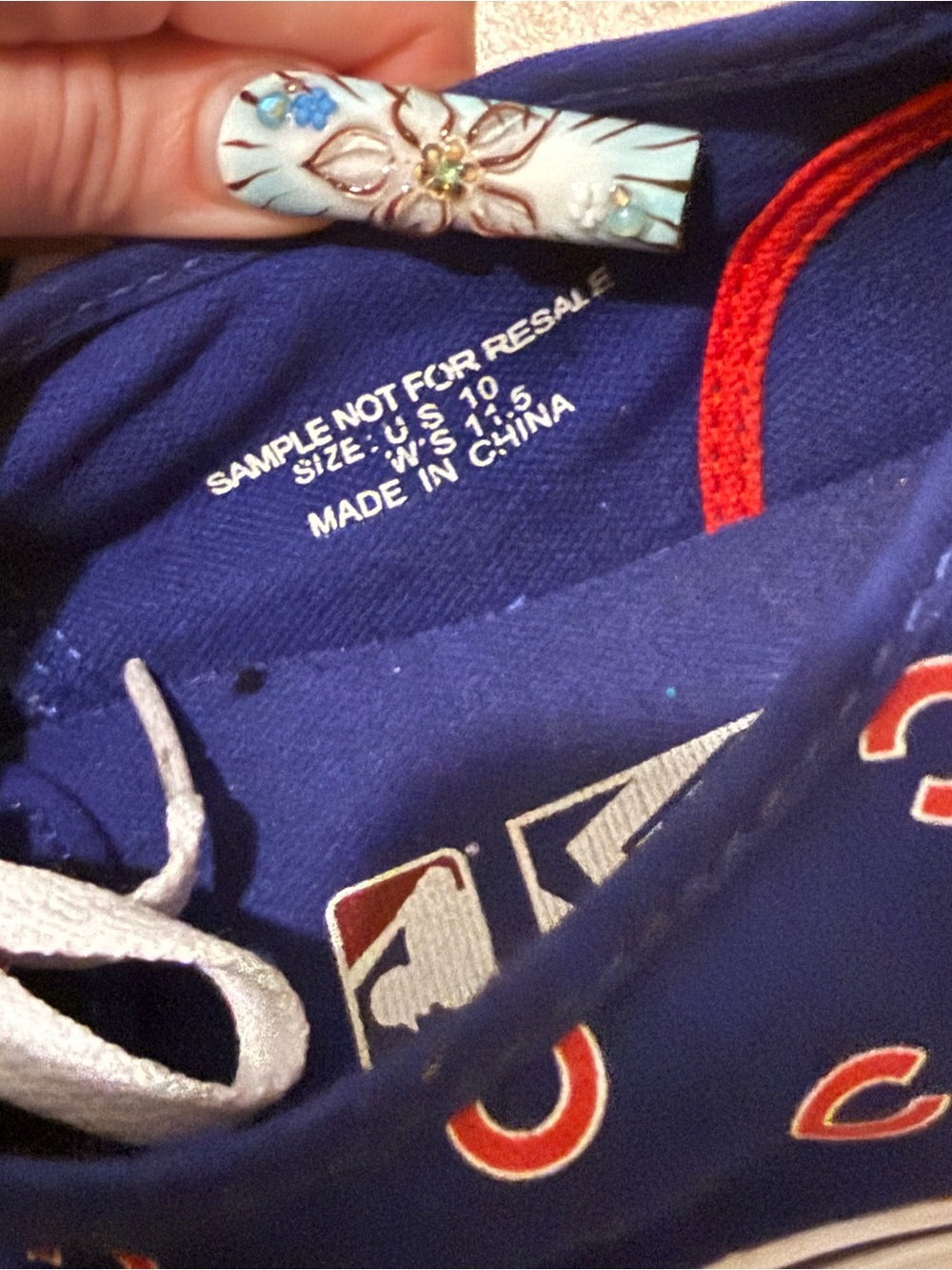 Vans Chicago Cubs MLB Sneakers - Picture 6 of 6